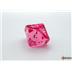 23084 Pink/White Translucent Dice