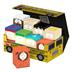 SQR-020001-001-001 Squaroes - Collectors Case South Park™ - School Bus
