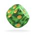 ODD410034 Oakie Doakie Dice D6 Dice 16 mm Gemidice - Jungle (12)