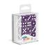 ODD410007 Oakie Doakie Dice D6 Dice 16 mm Marble - Purple (12)