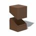 UGD-011141-010-00 Ultimate Guard Return To Earth Boulder Deck Case 100+ Standard Size Brown