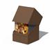 UGD-011141-010-00 Ultimate Guard Return To Earth Boulder Deck Case 100+ Standard Size Brown