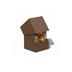 UGD-011141-010-00 Ultimate Guard Return To Earth Boulder Deck Case 100+ Standard Size Brown
