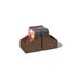UGD-011141-010-00 Ultimate Guard Return To Earth Boulder Deck Case 100+ Standard Size Brown