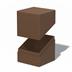UGD-011141-010-00 Ultimate Guard Return To Earth Boulder Deck Case 100+ Standard Size Brown