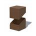 UGD-011141-010-00 Ultimate Guard Return To Earth Boulder Deck Case 100+ Standard Size Brown