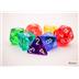 23099 Set di Dadi Prism Translucent GM & Beginner Player Polyhedral