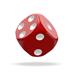 ODD400024 Oakie Doakie Dice D6 Dice 12 mm Solid - Red (36)