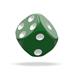 ODD400025 Oakie Doakie Dice D6 Dice 12 mm Solid - Green (36)