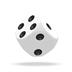 ODD400028 Oakie Doakie Dice D6 Dice 12 mm Solid - White (36)