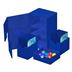 UGD011237 Ultimate Guard Twin Flip'n'Tray 160+ Xenoskin - Blue