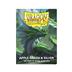 AT-15073 Dragon Shield Dual Matte Sleeves - Apple Green & Silver (100 Sleeves)