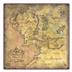 UGD011763 Ultimate Guard Play-Mat Oversized 61x 61cm The Lord of the Rings™ "Places of Middle-earth"