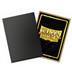AT-15069 Dragon Shield Dual Matte Sleeves - Black & Gold (100 Sleeves)