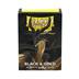 AT-15069 Dragon Shield Dual Matte Sleeves - Black & Gold (100 Sleeves)