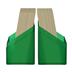 UGD010892 Ultimate Guard Boulder™ Deck Case 60+ Standard Size Emerald