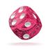 ODD410019 Oakie Doakie Dice D6 Dice 16 mm Speckled - Pink (12)