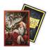 12066 Dragon Shield Matte Art Sleeves Christmas Dragon  (100 Sleeves)
