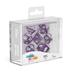 ODD500007 Oakie Doakie Dice RPG Set Marble - Purple (7)