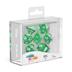 ODD500010 Oakie Doakie Dice RPG Set Translucent - Green (7)