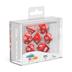 ODD500024 Oakie Doakie Dice RPG Set Solid - Red (7)