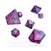 ODD500033 Oakie Doakie Dice RPG Set Gemidice - Amethyst (7)