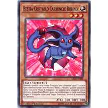 Bestia Cristallo Carbuncle Rubino