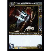 Lord Alexander's Battle Axe - FOIL