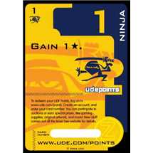 UDE Point Card - 100 Points