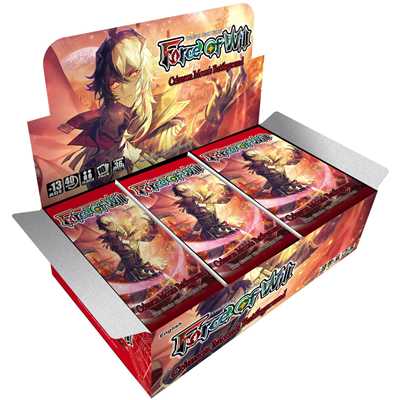 Gametrade Distribuzione | Fow H4 Force of Will Crimson Moon's Battleground Booster  Box (36 Booster Packs) ENG