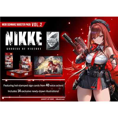 Gametrade Distribuzione | Wei Schwarz Booster Pack: GODDESS OF VICTORY:  NIKKE Vol.2 (10 Packs) - ENG