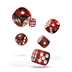 ODD410037 Oakie Doakie Dice D6 Dice 16 mm Gemidice - Vampire (12)