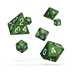 ODD500002 Oakie Doakie Dice RPG Set Marble - Green (7)
