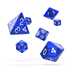 ODD500011 Oakie Doakie Dice RPG Set Translucent - Blue (7)