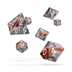 ODD500032 Oakie Doakie Dice RPG Set Gemidice - Silver-Rust (7)