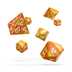 ODD500040 Oakie Doakie Dice RPG Set Gemidice - Sunstone (7)