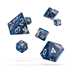 ODD500042 Oakie Doakie Dice RPG Set Gemidice - Liquid Steel (7)