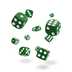 ODD400025 Oakie Doakie Dice D6 Dice 12 mm Solid - Green (36)