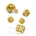 ODD410020 Oakie Doakie Dice D6 Dice 16 mm Speckled - Orange (12)