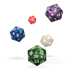 ODD600001 Oakie Doakie Dice D20 Spindown Dice Set Marble (5)