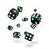 ODD400044 Oakie Doakie Dice D6 Dice 12 mm Glow in the Dark - Biohazard (36)