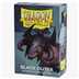 AT-13003 Dragon Shield Standard Outer Sleeves - Matte Black (100 Sleeves)