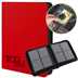 TcgLab Album per Toploader a 4 Tasche (112 toploader) - Rosso