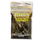 AT-13023 Dragon Shield Standard Perfect Fit Sleeves - Clear/Smoke (100 Sleeves)