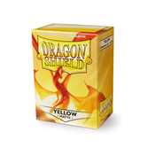 AT-11014 Dragon Shield Standard Sleeves - Matte Yellow (100 Sleeves)