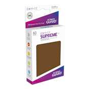 UGD010585 Ultimate Guard Supreme UX Sleeves Japanese Size Brown (60)