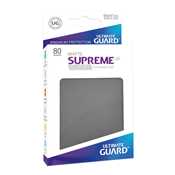 UGD010550 Ultimate Guard Supreme UX Sleeves Standard Size Matte Dark Grey (80)