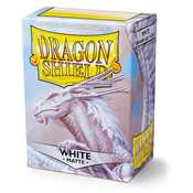 AT-11005 Dragon Shield Standard Sleeves - Matte White (100 Sleeves)