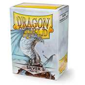 AT-11008 Dragon Shield Standard Sleeves - Matte Silver (100 Sleeves)