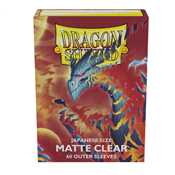 AT-13352 Dragon Shield Small Sleeves - Japanese Matte Clear Outer 'Cosmere' (60 Sleeves)
